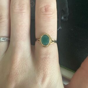 9k gold ring
